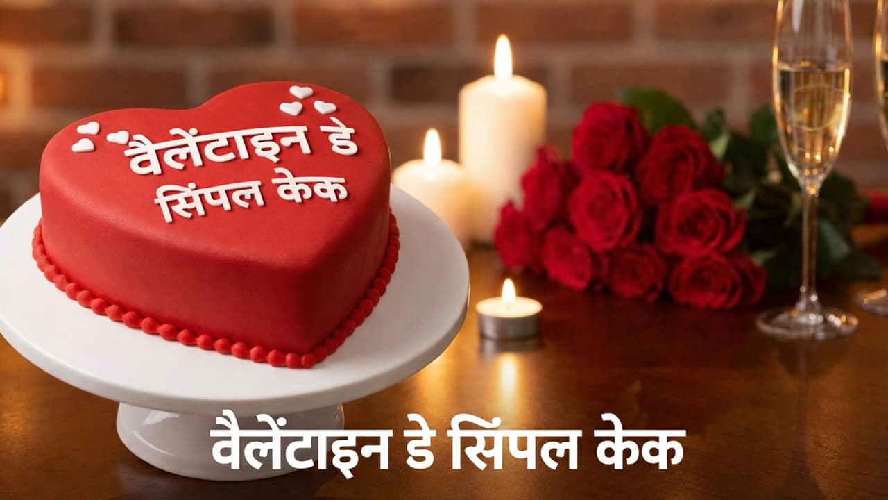 Valentine’s Day Cake: मुंह में मिठास, दिल में प्यार- पार्टनर के लिए घर पर बनाएं ये सिंपल केक डिजाइन