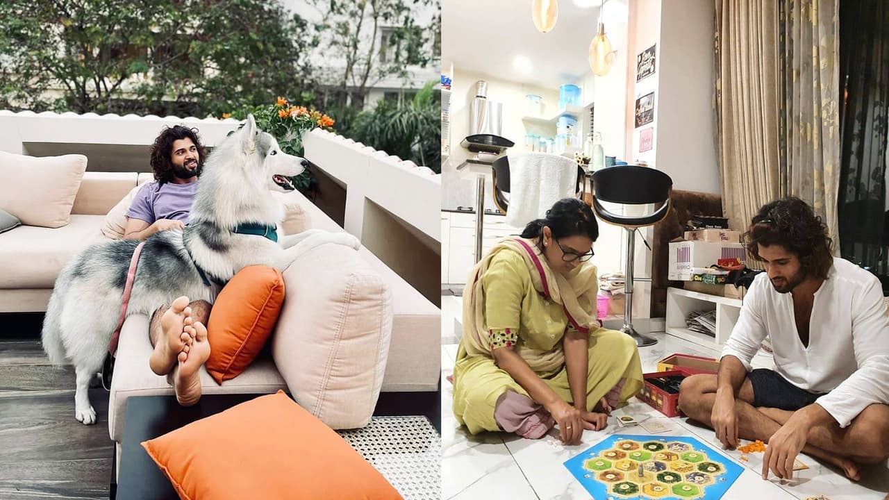 विजय देवरकोंडा का लग्जीरियस बंगला, 7 PHOTO में देखें टेरिस गार्डन से लिविंग रूम तक