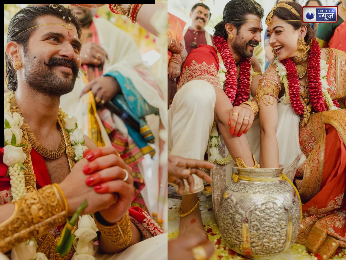 2-3 नहीं, इतने महीने में बने रश्मिका-विजय की शादी के गहने; कई किलो सोने का हुआ उपयोग, टेंपल ज्वेलरी पर फिदा हुए नेटिजंस