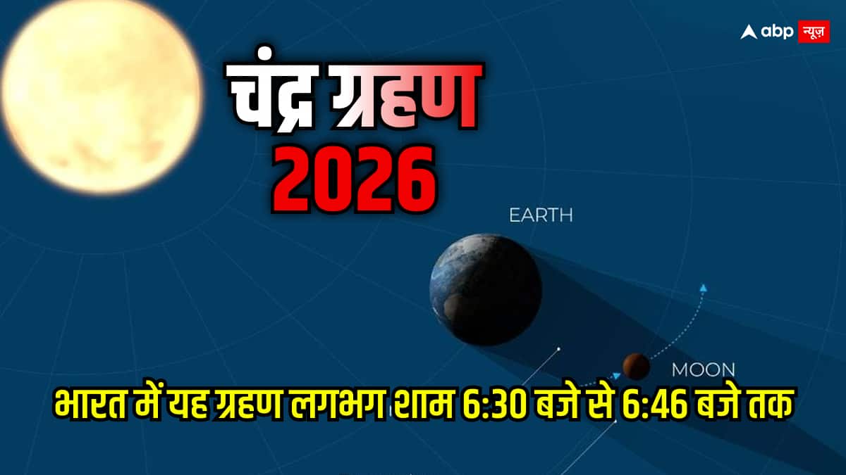भारत मे आंशिक रूप से दिखेगा साल का पहला पूर्ण चंद्रग्रहण, साधारण आंखों से देख सकेंगे 'ब्लड मून' का नजारा