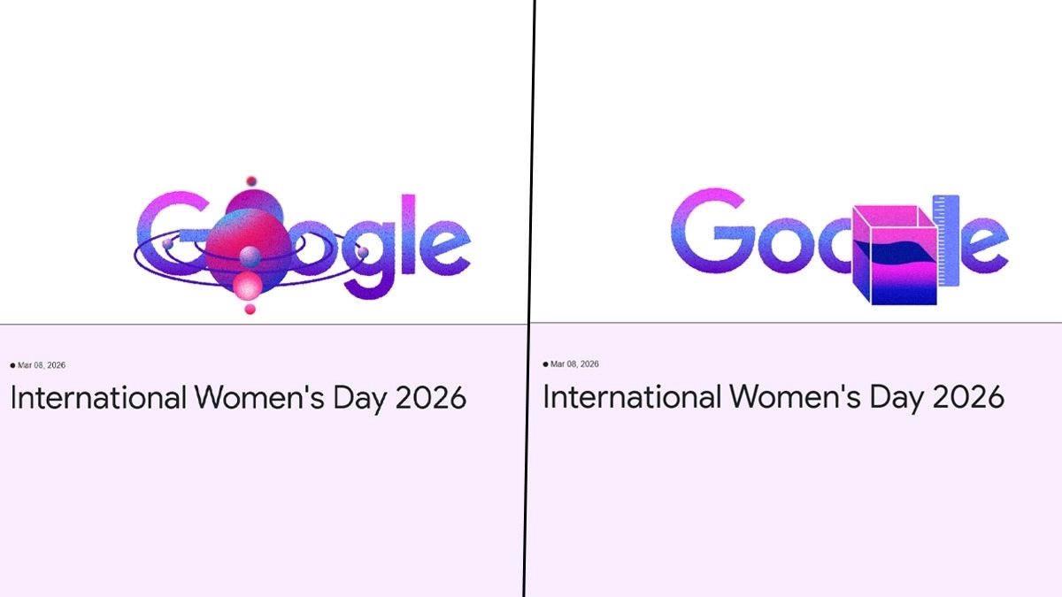 International Women’s Day 2026: अंतरराष्ट्रीय महिला दिवस पर गूगल का खास डूडल, STEM क्षेत्र की प्रेरणादायक महिला दिग्गजों को किया सलाम