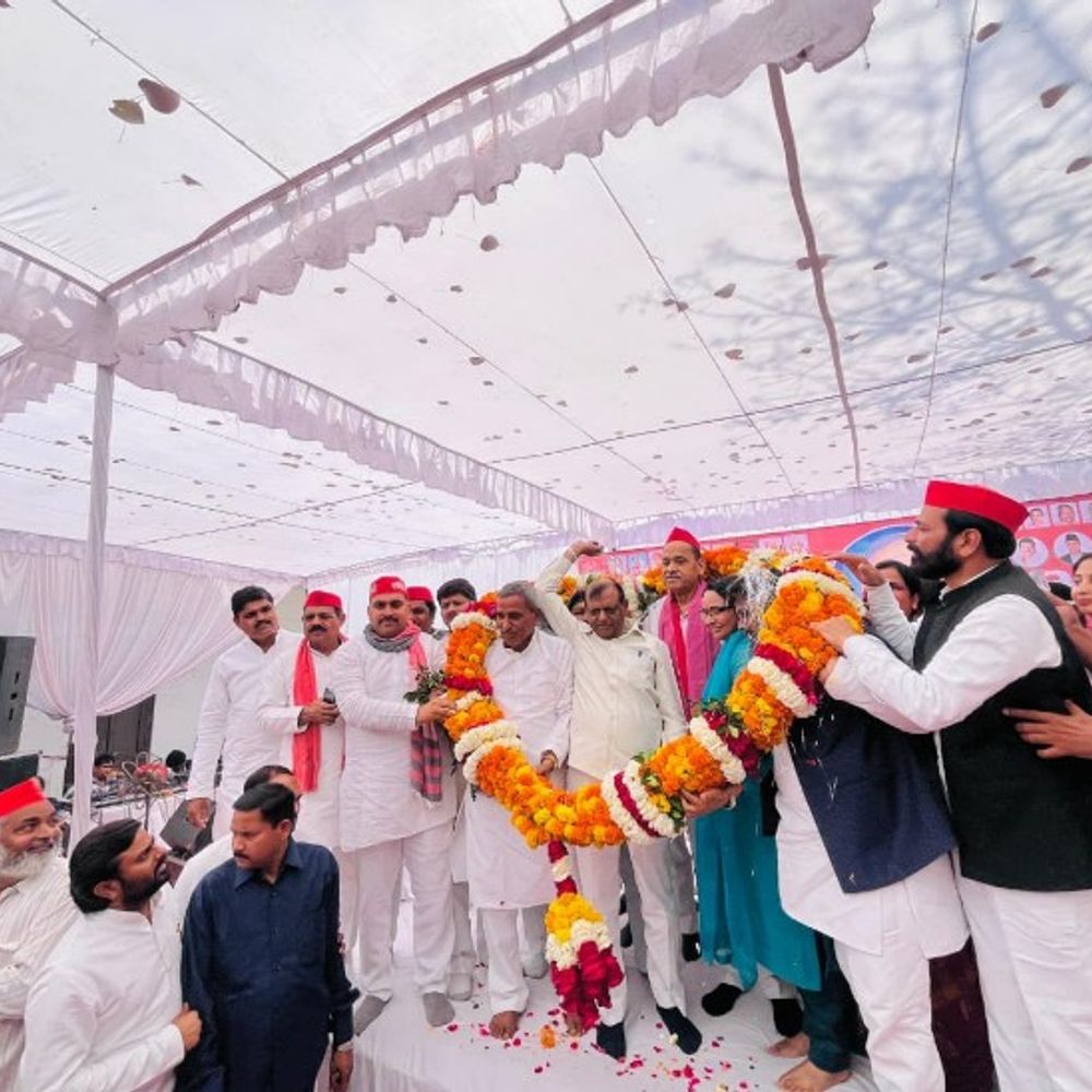 कांशीराम जयंती पर सपा का पीडीए दिवस कार्यक्रम:लखनऊ में जनसभा; प्रदेशभर में अंबेडकर वाहिनी ने मनाया समारोह