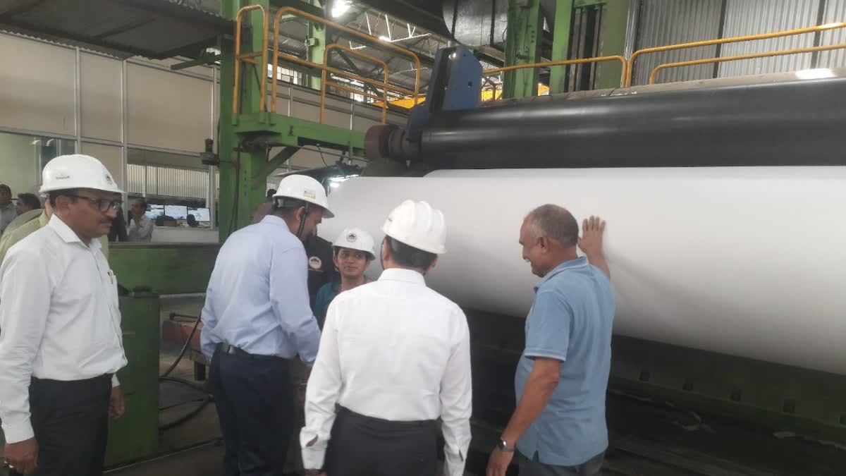 नेपानगर में फिर गूंजी एशिया की सबसे बड़ी कागज मिल की आवाज, बॉयलर लाइट अप के साथ सफल ट्रायल