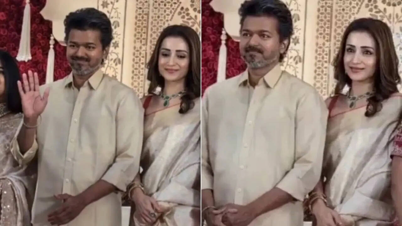 एक्स्ट्रा मैरिटल अफेयर के आरोपों के बीच तृषा कृष्णन संग पार्टी में पहुंचे थलपति विजय, वीडियो देख फैंस को लगा धक्का