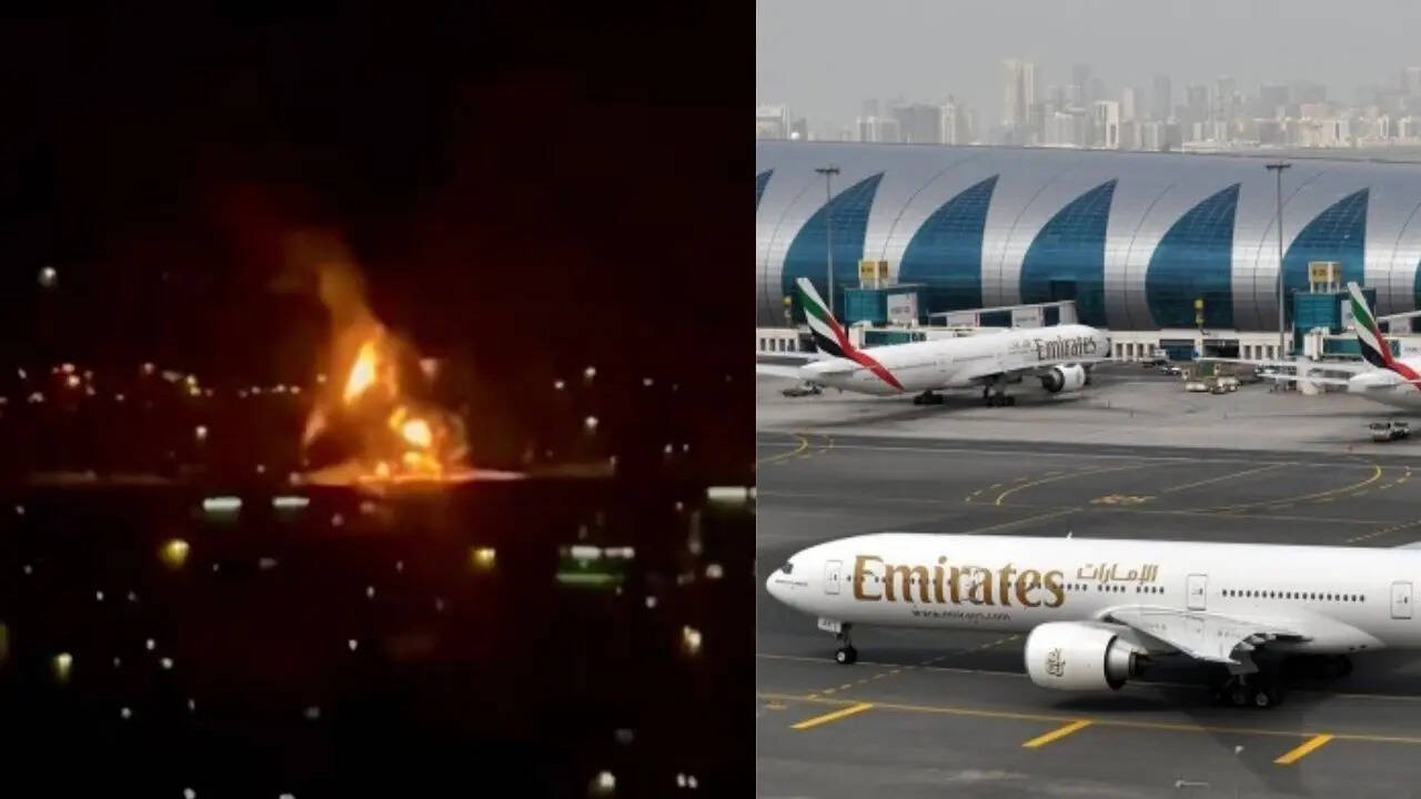 VIDEO: दुबई एयरपोर्ट पर भीषण ड्रोन हमला, फ्यूल टैंकर में लगी आग से जबरदस्त धमाका; सभी उड़ानें रद्द