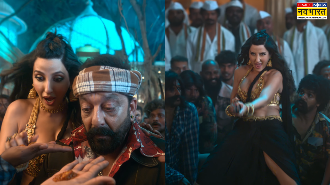 संजय दत्त-नोरा फतेही के सॉन्ग Sarke Chunar Teri Sarke ने पार की अश्लीलता की हदें, भड़के फैंस