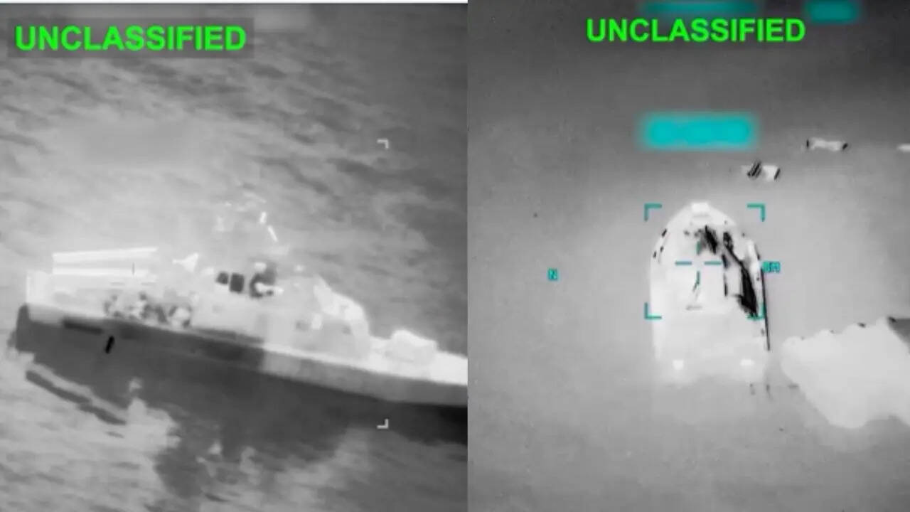 VIDEO: होर्मुज पर ईरान की 'बादशाहत' खत्म करेंगे ट्रंप? अमेरिकी सेना ने 16 ईरानी माइन‐लेइंग जहाज को किया तबाह