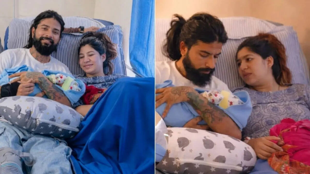 बच्चे को गोद में लेकर बेहद खुश दिखे अनुराग डोभाल, पत्नी रितिका चौहान संग अस्पताल से वायरल हुईं तस्वीरें