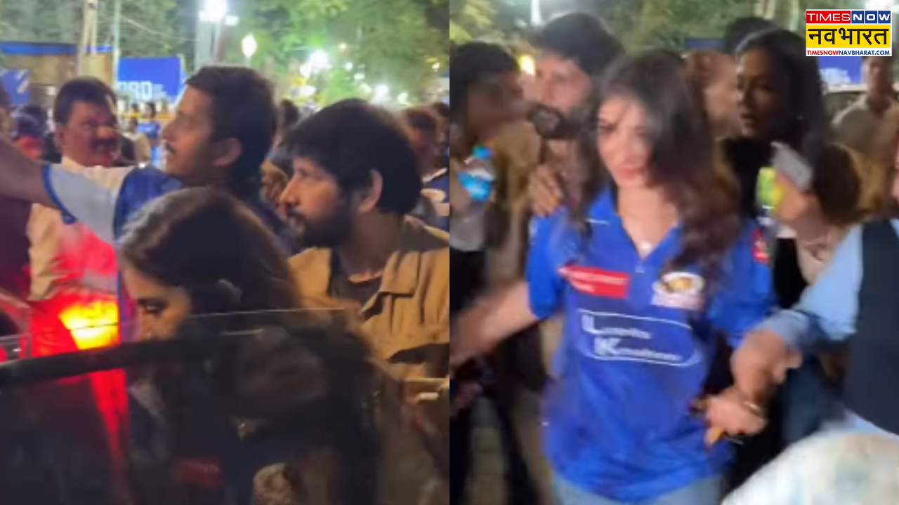 IPL मैच देखने के बाद मुसीबत में फंसीं सारा अर्जुन, पिता ने किया प्रोटेक्ट, देखें वीडियो