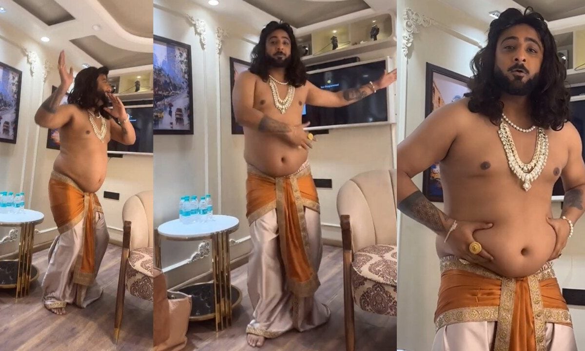 'एक ही जिंदगी है', 'पान की दुकान' पर शहबाज बदेशा ने 'बेशरमी' से किया डांस, तोंद दिखा-पेट पकड़कर नाचे