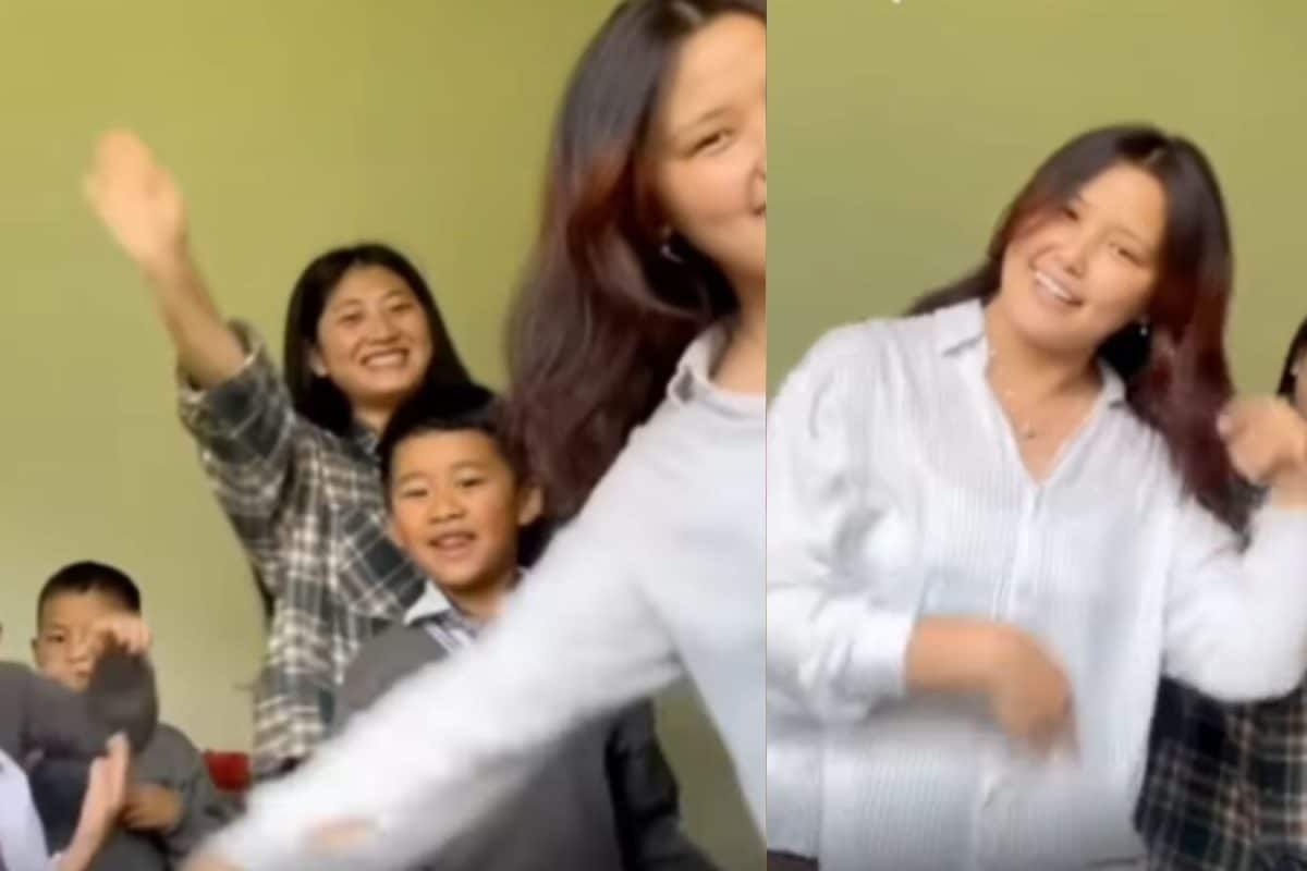 टीचर भी बन गई बच्चों की दोस्त, ‘ठुमक ठुमक’ गाने पर डांस में नन्हों के साथ लगाए जबरदस्त ठुमके!