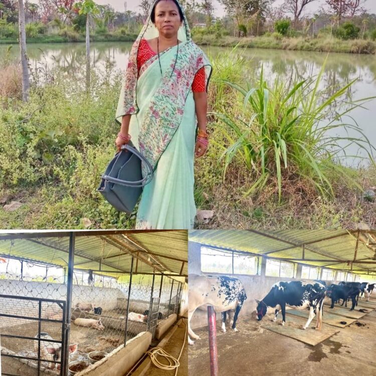 मछली पालन से बदली लक्ष्मी की जिंदगी