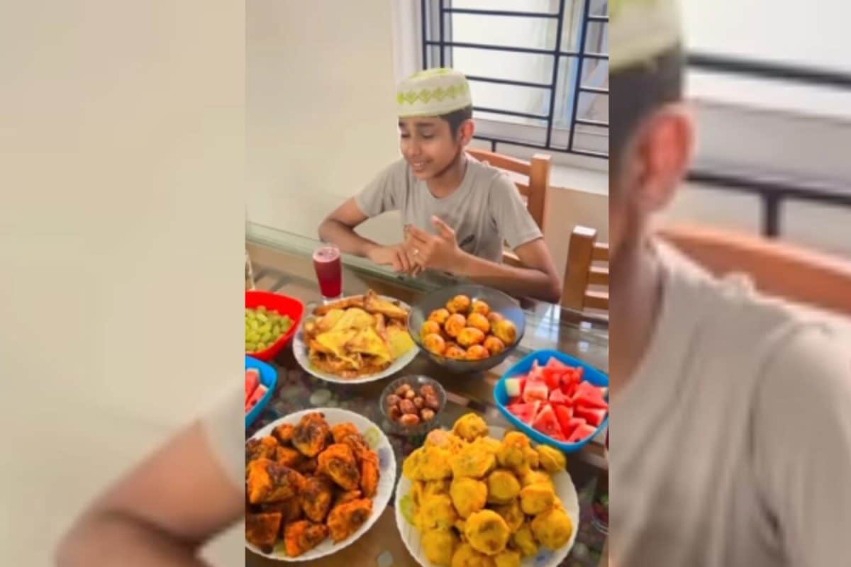 इफ्तार की मेज पर हुआ कुछ अलग, रोजा खोलने से पहले बच्चे ने गाई गणेश वंदना, बना भाईचारे की मिसाल!