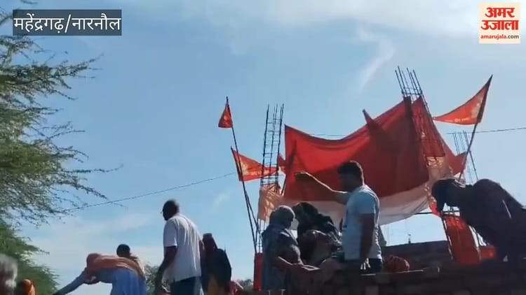 महेंद्रगढ़: मंदिर निर्माण को लेकर दो पक्षों में मारपीट, 12 लोग हुए घायल