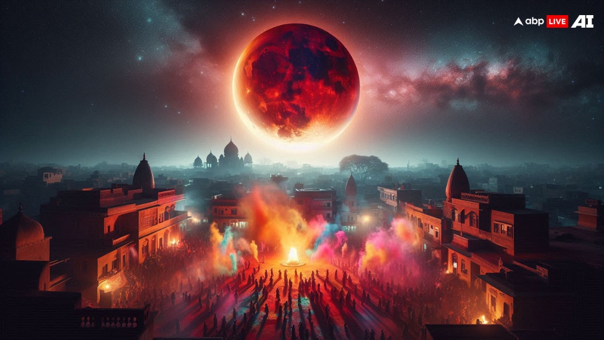 रंगों के त्योहार पर ब्लड मून की दस्तक, इस बार चंद्र ग्रहण के साए में कैसे मनाए होली का पर्व?