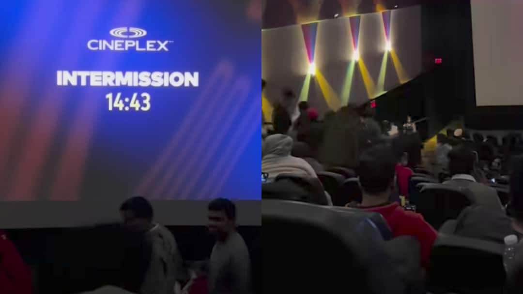 कनाडा में दिखा 'धुरंधर 2' का क्रेज, पहली बार थिएटर में इंटरवल देख हैरान हुए दर्शक, देखें वीडियो