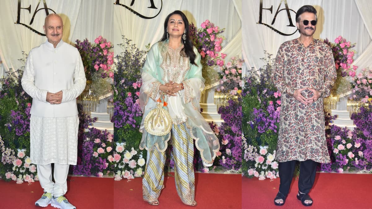 सूरज बड़जात्या के बेटे के वेडिंग रिसेप्शन में लगा सितारों का मेला, बेटे संग पहुंचे आमिर, नीना गुप्ता ने लूटी लाइमलाइट