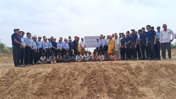 नीमराना : जल संरक्षण के लिए CSR मद से बना परकोलेशन टैंक, 'मुख्यमंत्री जल स्वावलंबन अभियान 2.0' को मिली गति