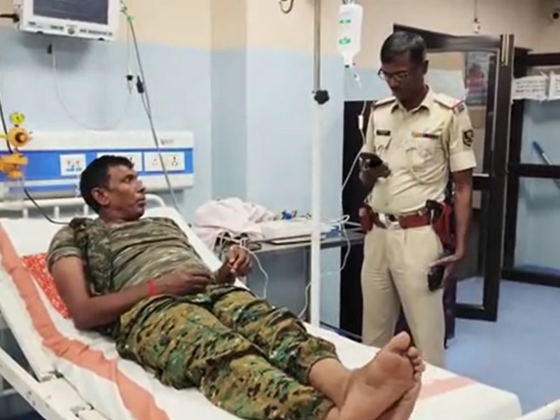 नालंदा: कांच के डिब्बे में सांप बंद कर अस्पताल पहुंचा पुलिसकर्मी, नजारा देख डॉक्टर भी रह गए हैरान