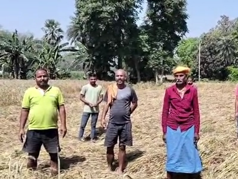 बेगूसराय में फूटा किसानों का गुस्सा: फसल बर्बादी के गलत आकलन पर प्रशासन के खिलाफ जमकर नारेबाजी