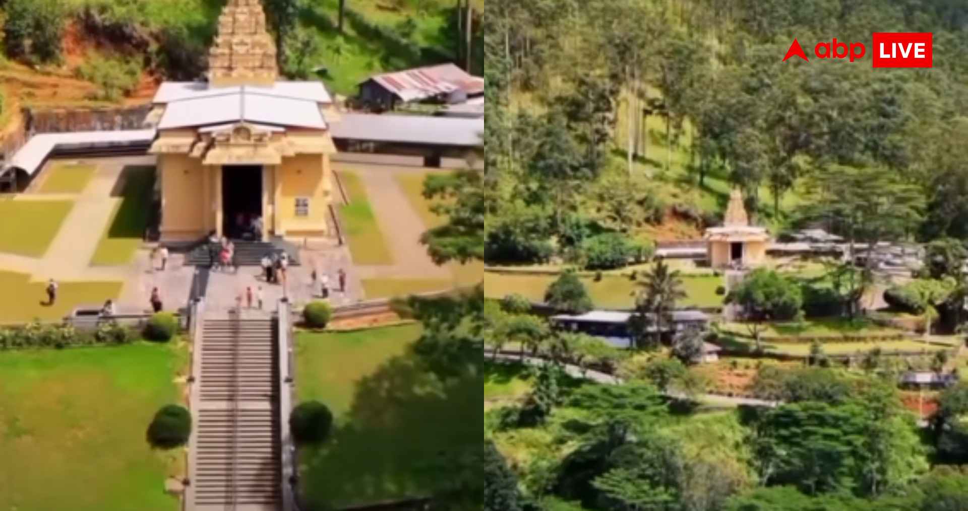 इस देश में पहाड़ों के बीच बसा है भक्त हनुमान मंदिर, यहां दिखता है आस्था का दिव्य नजारा