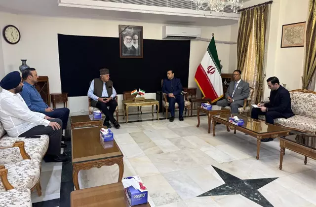 Jammu: जम्मू और कश्मीर में फारूक अब्दुल्ला ने ईरान के उप राजदूत से मुलाकात की