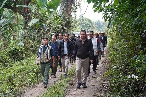 ITANAGAR: मंत्री और विधायक ने सड़क संपर्क के लिए सर्वेक्षण किया