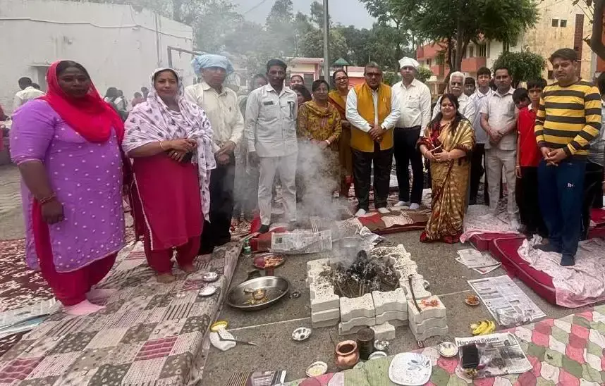 Yamunanagar: नए साल पर बच्चों को लक्ष्य तय करने की सीख