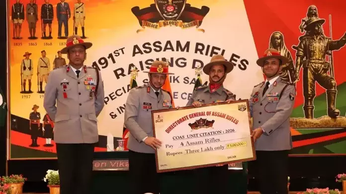 Assam: असम राइफल्स ने सेवा के 191 साल पूरे होने का जश्न मनाया