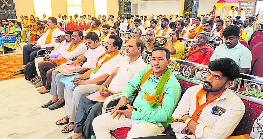 Karnataka : भाजपा कार्यकर्ताओं की कार्यशाला