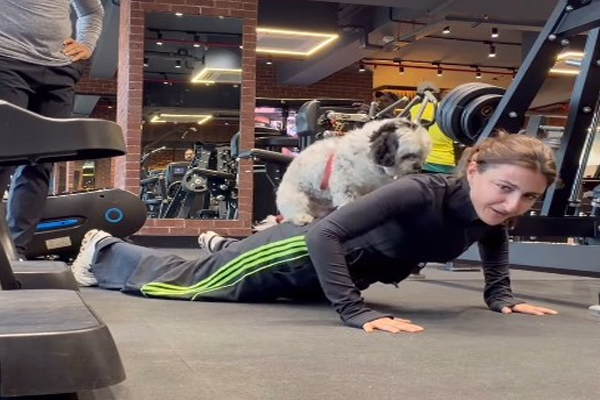 फिटनेस फ्रीक सोहा अली खान और उनके जिम पार्टनर ने खींचा सबका ध्यान