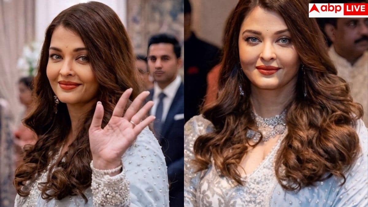 Aishwarya Rai Bachchan: अर्जुन की शादी में चला ऐश्वर्या राय का जादू, बच्चन परिवार की बहू ने अनारकली में काटा बवाल