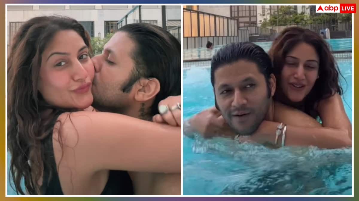 दूसरी वेडिंग एनिवर्सरी पर पूल में पति संग रोमांटिक हुई सुरभि चंदना, खास पोस्ट में दिल की बात भी लिखी