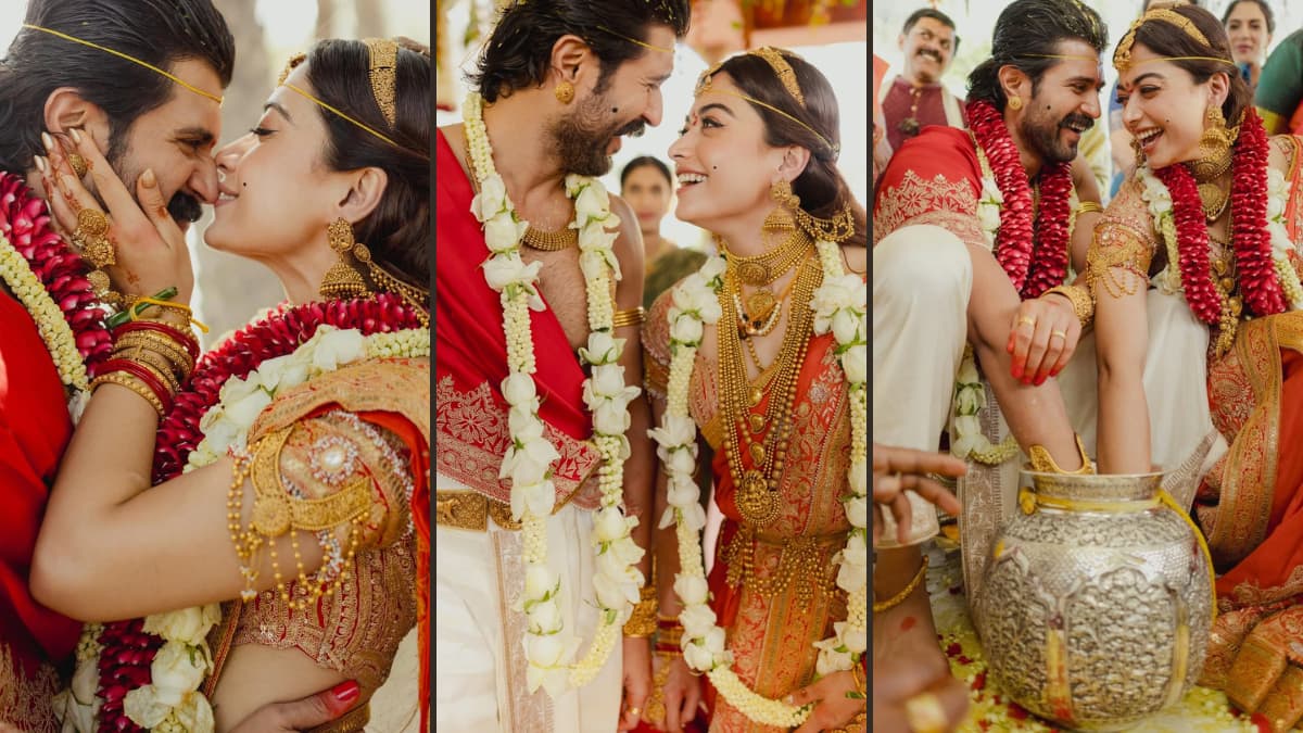 सर से पांव तक गोल्ड से लदे रश्मिका-विजय, जानें कपल नें वेडिंगजूलरी पर खर्च किए कितने करोड़?