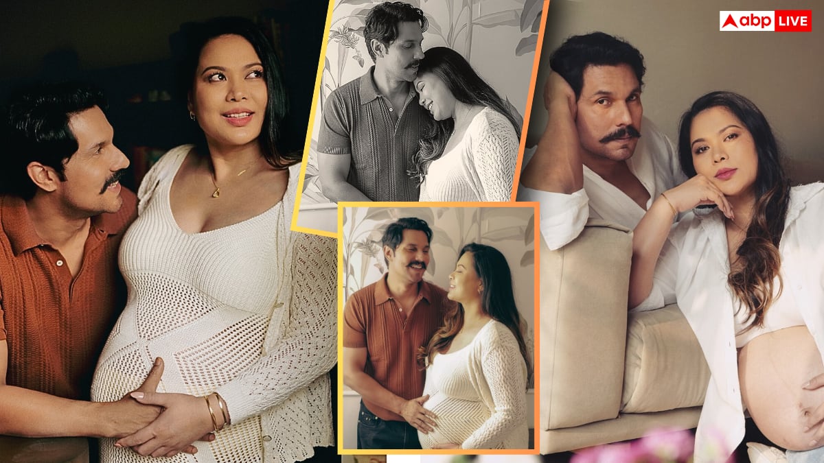 रणदीप हुड्डा की पत्नी ने कराया मैटरनिटी फोटोशूट, लिन लैशराम ने फ्लॉन्ट किया बेबी बंप, रोमांटिक हुए एक्टर