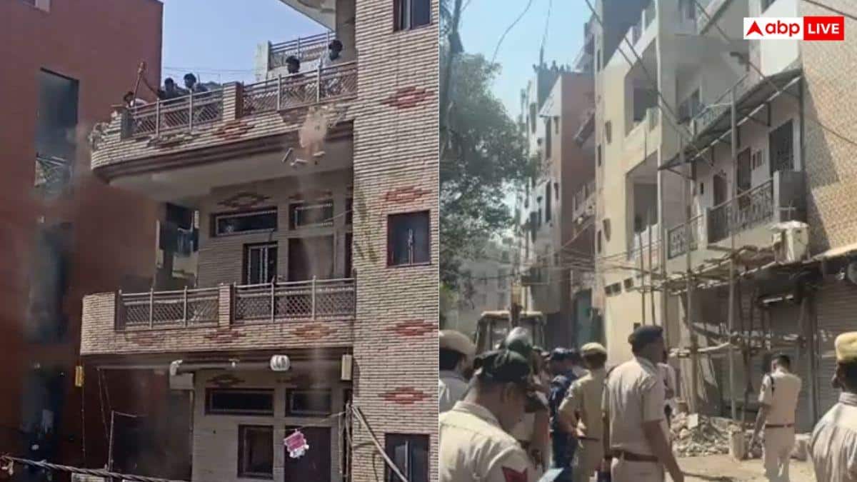 दिल्ली: उत्तम नगर हत्या मामले में आरोपी का घर टूटना शुरू, बुलडोजर लेकर पहुंचे MCD के अधिकारी