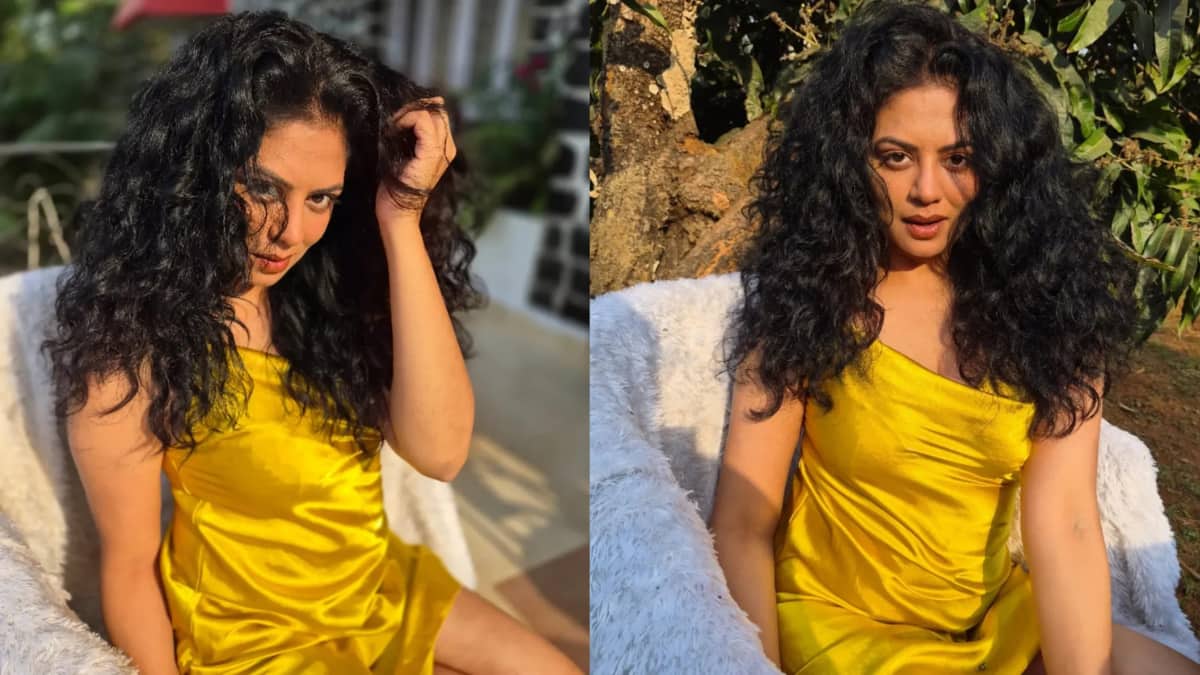 कर्ली हेयर और मिनी ड्रेस में छाईं कविता कौशिक, सिंपल लुक में दिखा ग्लैमरस अंदाज