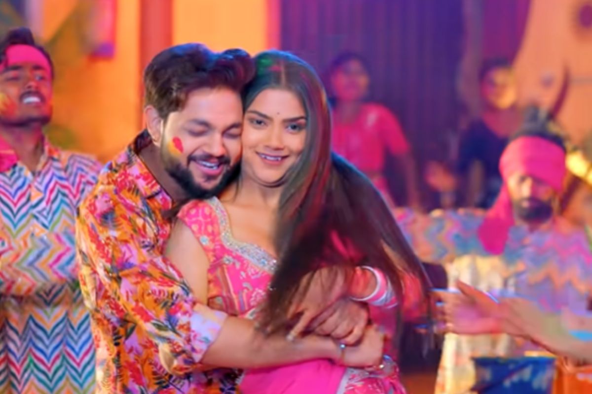 पारुल सिंह संग अंकुश राजा की जोड़ी ने मचाया धमाल, होली पर छाया भोजपुरी गीत
