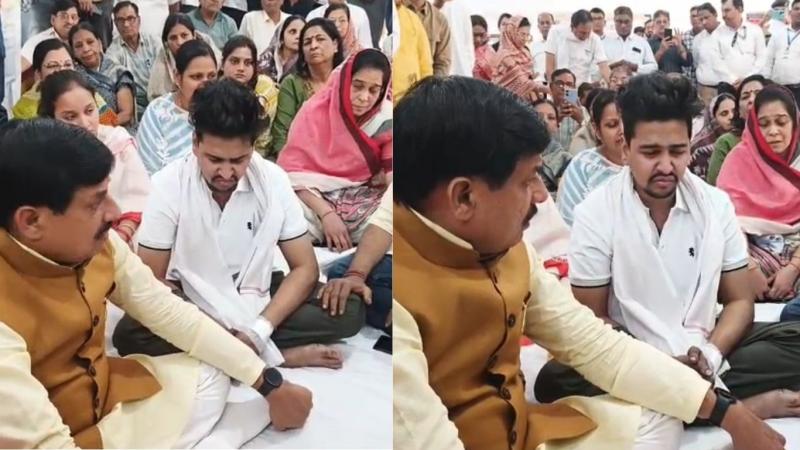 इंदौर ईवी हादसे के बाद CM डॉ. मोहन यादव ने मृतकों के परिजनों से मुलाकात की