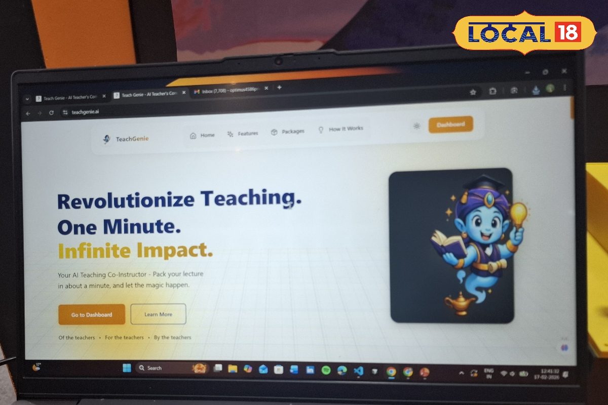 टीचर्स का साथी! Teach Genie बना शिक्षकों का स्मार्ट असिस्टेंट, मिनटों में करेगा पूरे लेसन का प्लान, इस छात्र ने किया तैयार