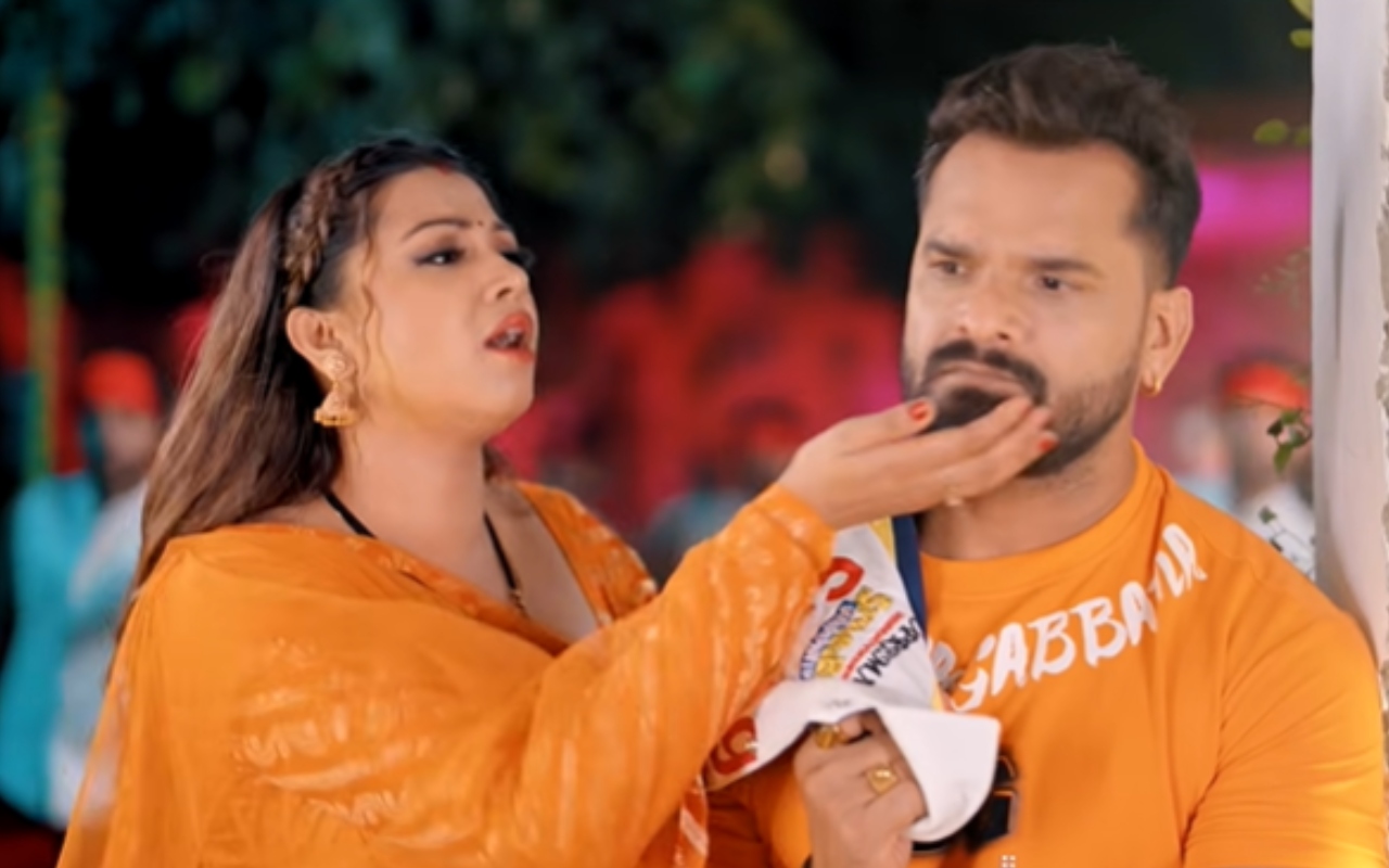 रक्षा गुप्ता संग खेसारी लाल की केमिस्ट्री ने मचाया धमाल, नया गाना ओठलाली पs हुआ रिलीज