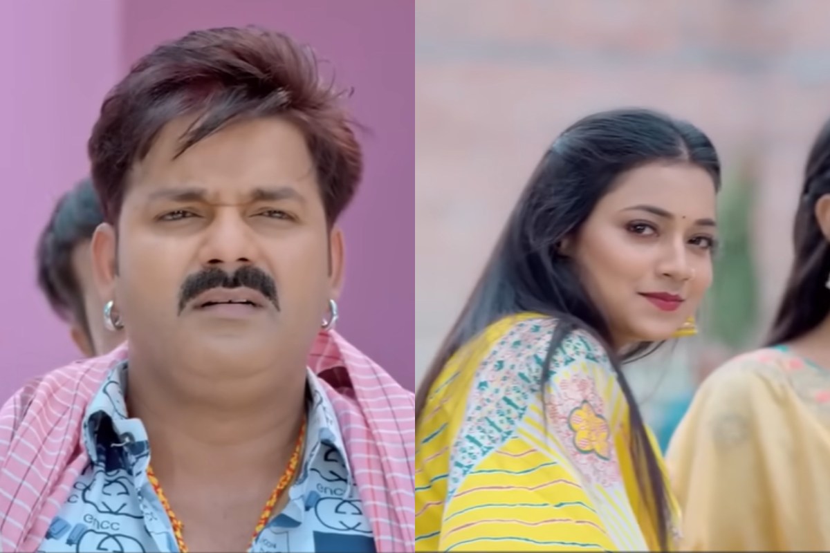 पवन सिंह का 'अंखिया में नासा बा' वायरल, आस्था सिंह के आंखों में खोए पावर स्टार