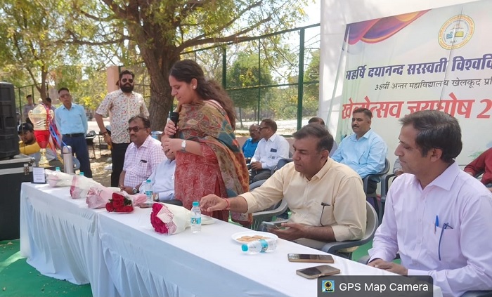 *खेल और शिक्षा साथ-साथ जरूरी: डॉ. गरिमा नरूला, एमडीएस विश्वविद्यालय खेल प्रतियोगिताओं का समापन**