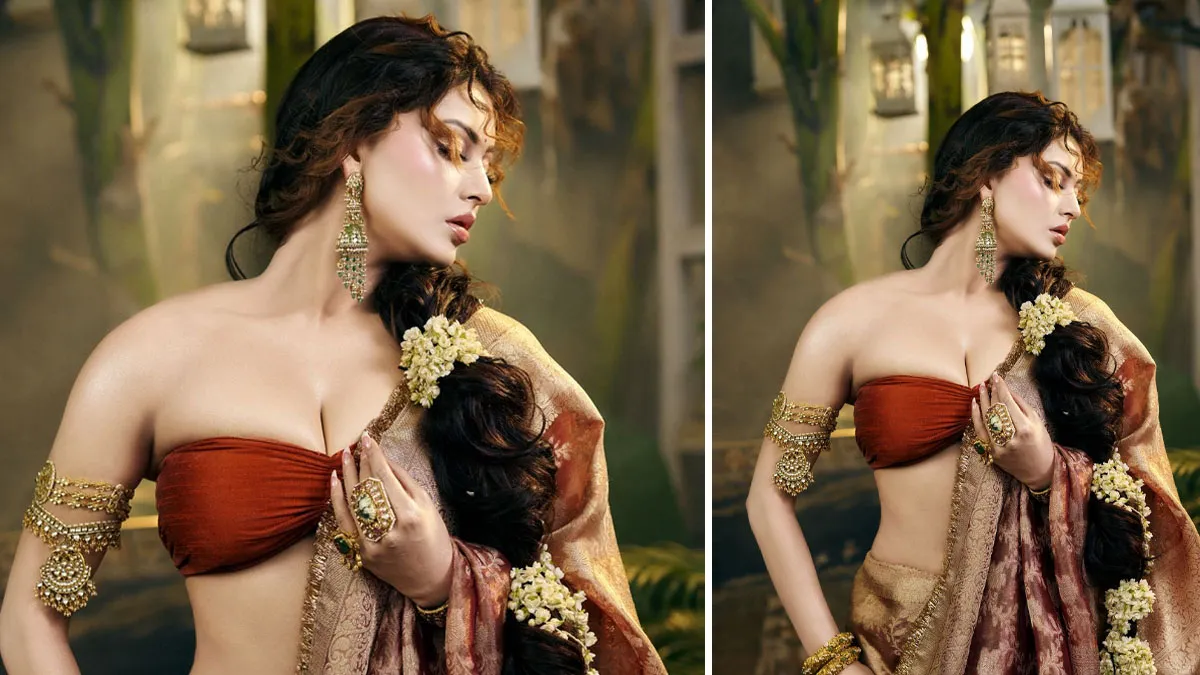 Urvashi Rautela Madhubala Look : उर्वशी रौतेला बनीं ‘मॉडर्न मधुबाला’, सोशल मीडिया पर तस्वीरें हुई वायरल