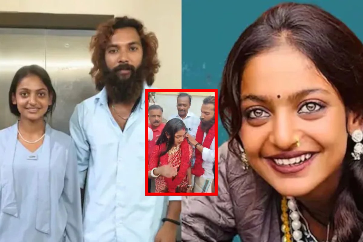 वायरल गर्ल मोनालिसा ने बॉयफ्रेंड फरमान संग की शादी, 'पति' के साथ पहुंची थाने