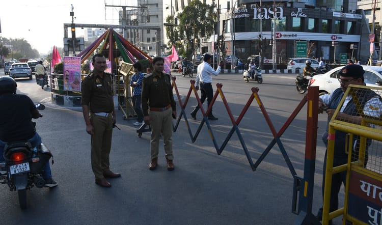 Lucknow News: अब आईजीपी चौराहे पर ट्रायल, यातायात में किया गया बदलाव