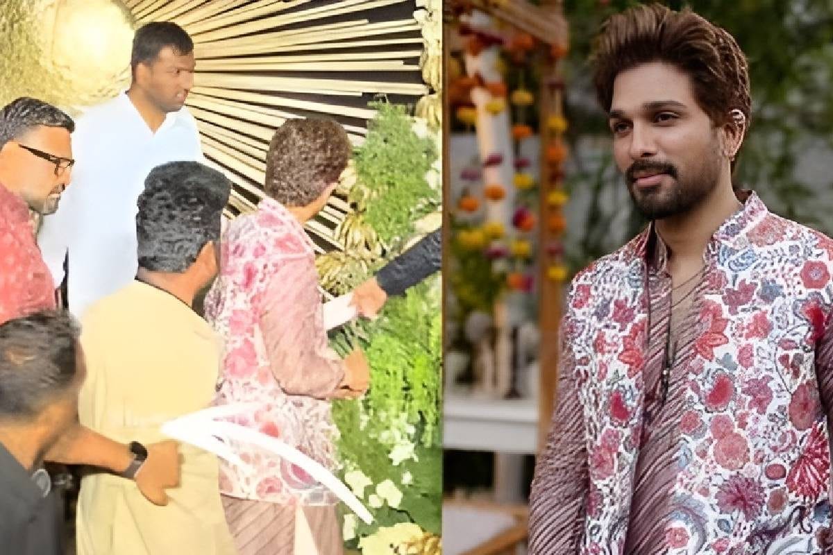 रश्मिका-विजय की शादी में जूनियर एनटीआर के बॉडी डबल को मारा धक्का, अल्लू अर्जुन के बाउंसर पर आरोप, अब दे रहे सफाई