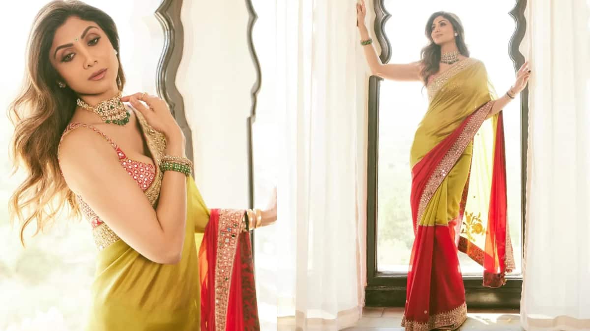 पतली कमर, कातिल निगाहें... साड़ी में कहर लगती हैं शिल्पा शेट्टी, देखें 10 तस्वीरें