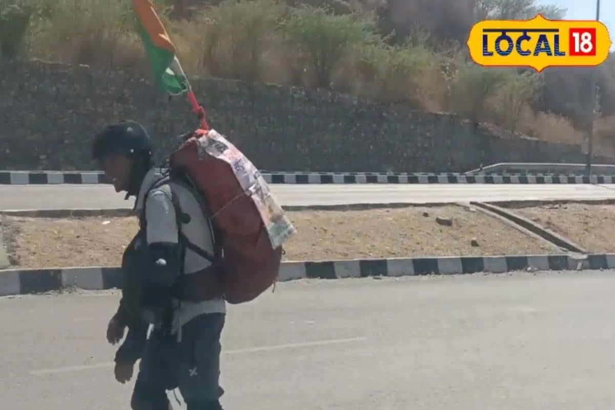 पैरों में पहिए, दिल में महादेव! स्केटिंग करते हुए 12 ज्योतिर्लिंग की यात्रा पर निकला झारखंड का अजय, सिरोही में हुआ स्वागत