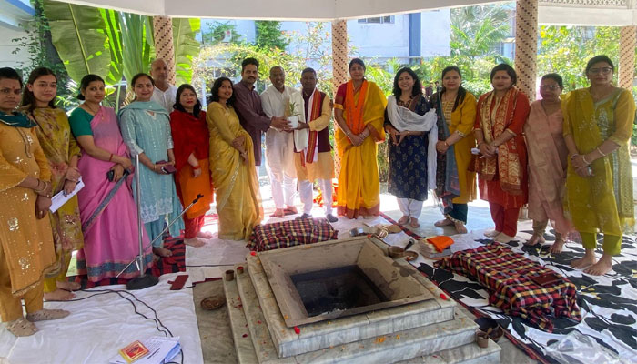 फरीदाबाद में आर्य समाज स्थापना सप्ताह का भव्य आयोजन, विभिन्न कार्यक्रमों से गूंजा डीएवी शताब्दी महाविद्यालय